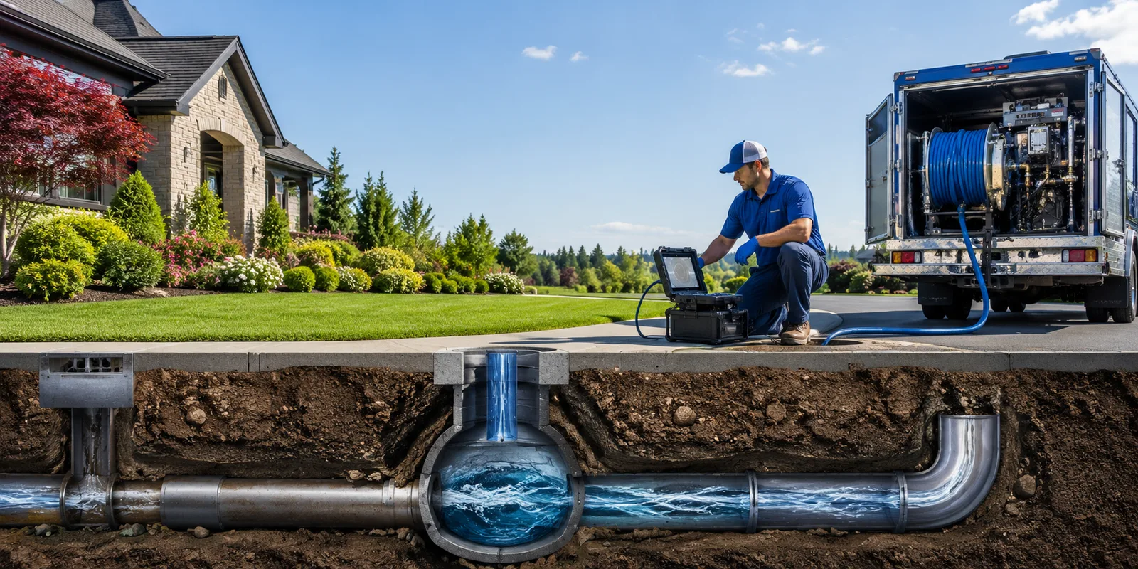 Drainage restoration information for White Mills, KY